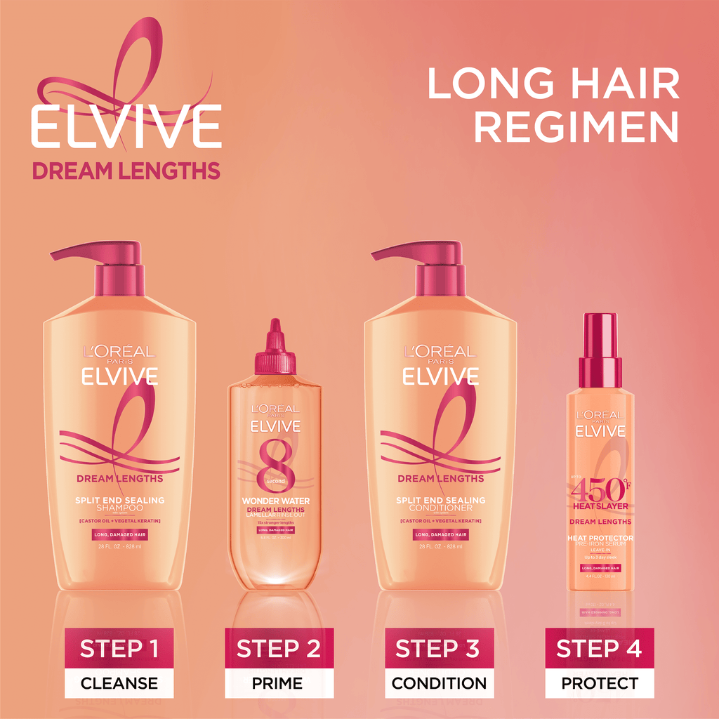L'Oreal Paris Elvive Dream Lengths Detangling Conditioner for Long Hair 28 fl oz