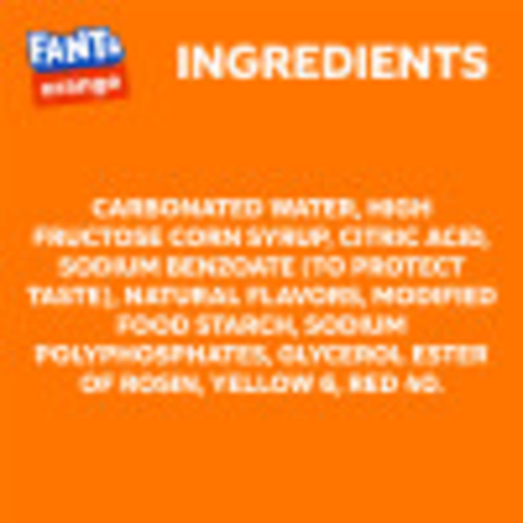 Fanta Orange Soda Pop Bottles 12 Fl Oz 8 Pack