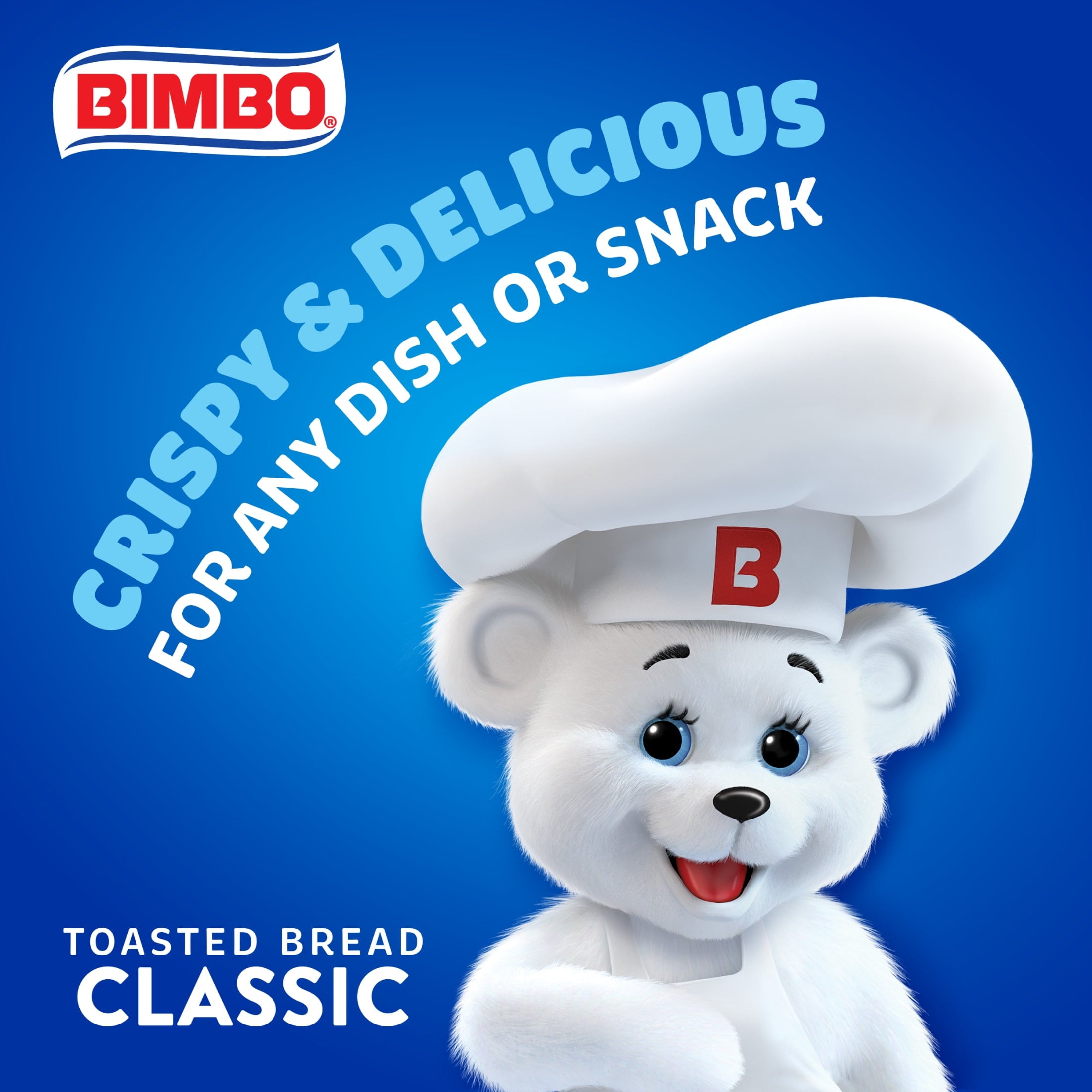 Classic White Toasted Bread 7.41 Oz 14 Count Bimbo