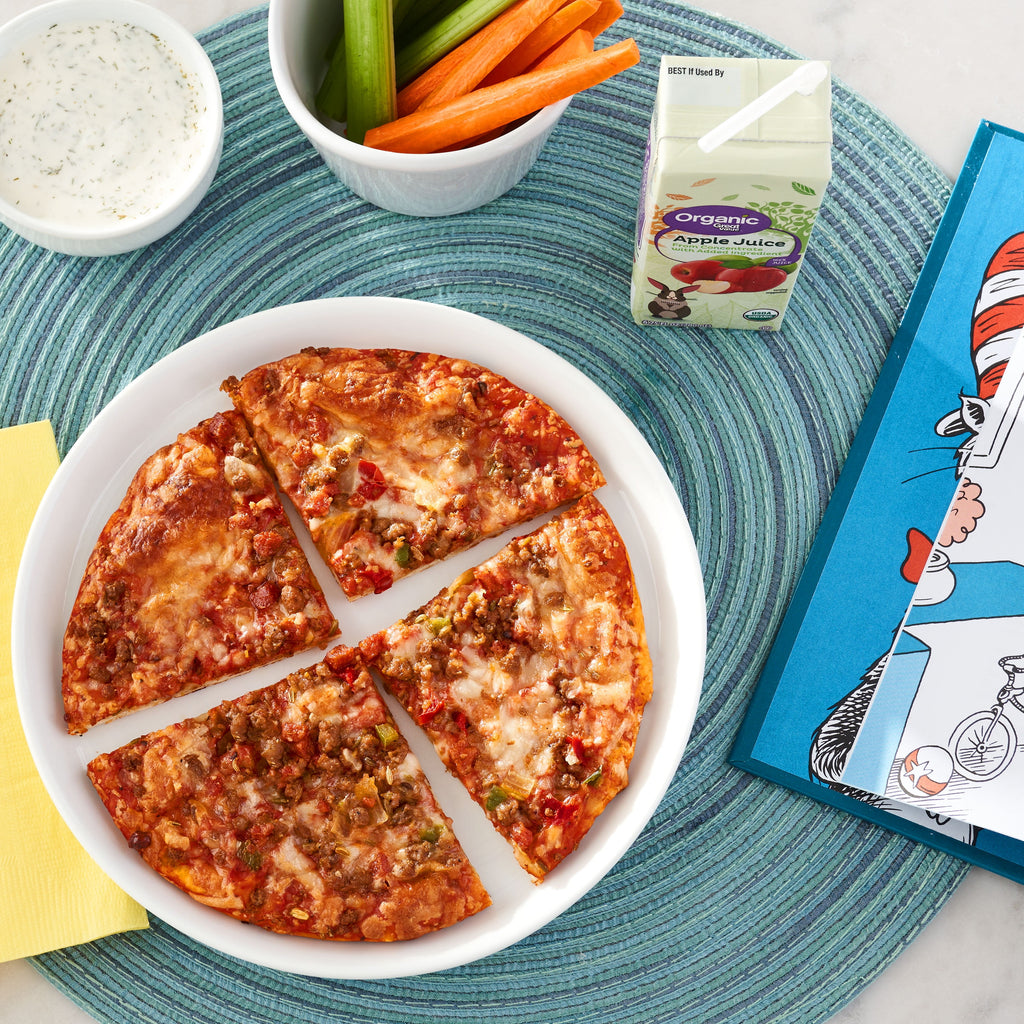 Great Value Microwavable Supreme Frozen Pizza 7.2 Oz