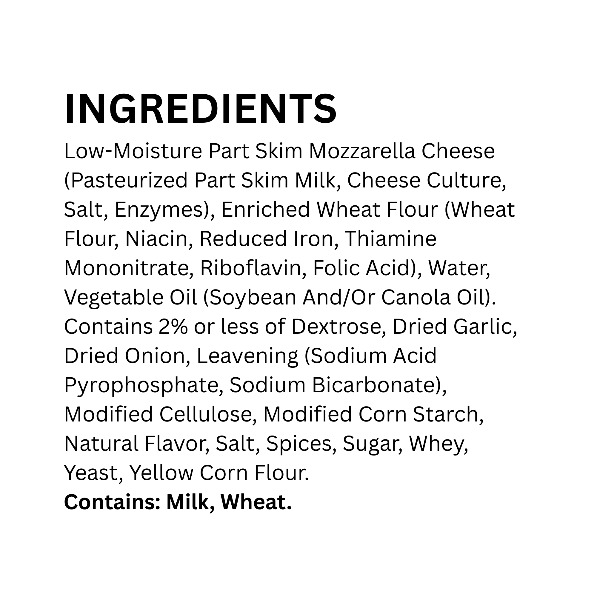Tast!ez Mini Italian-Style Mozzarella Sticks Frozen 11 Oz