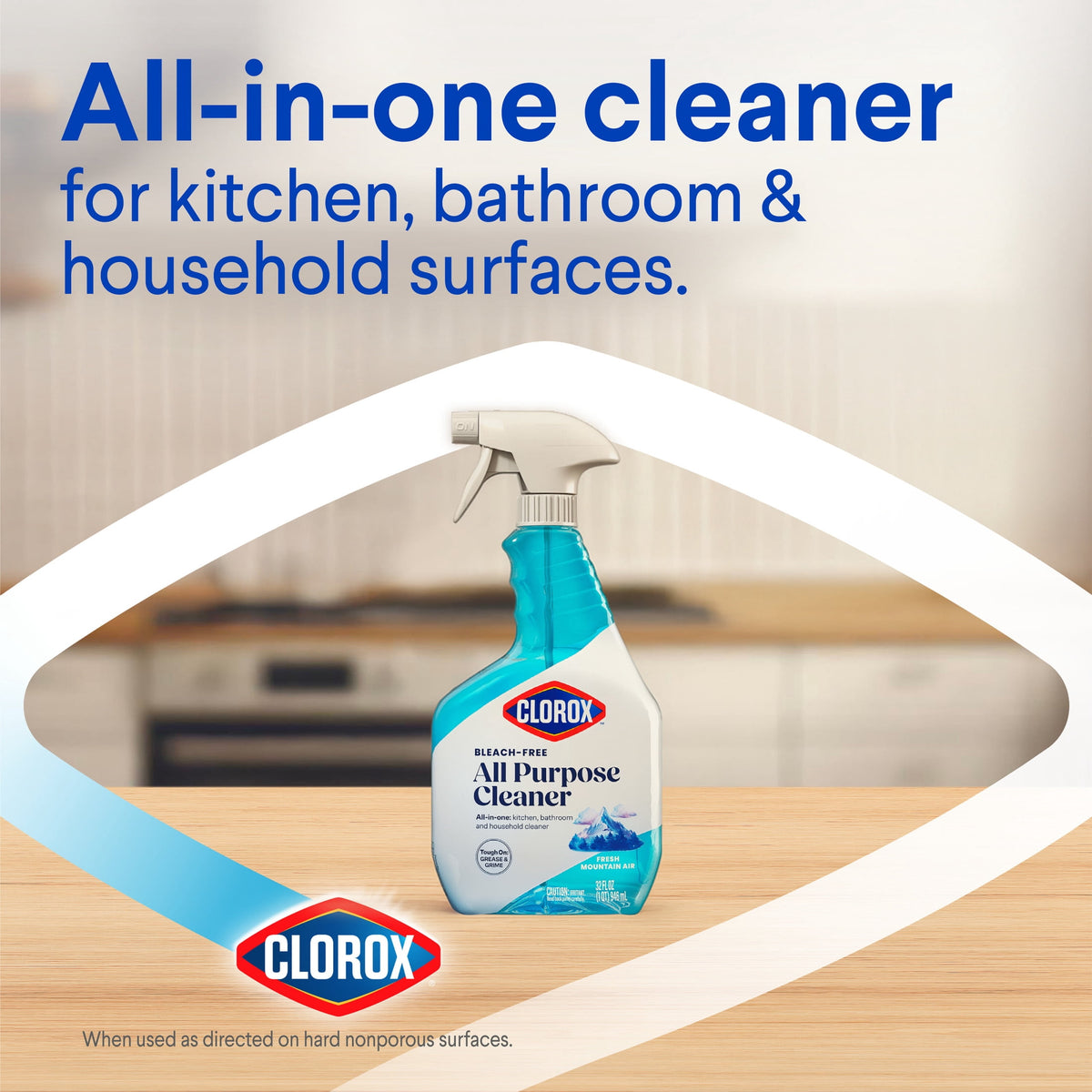 Clorox All Purpose Cleaner Bleach Free Fresh Mountain Air 32 fl oz