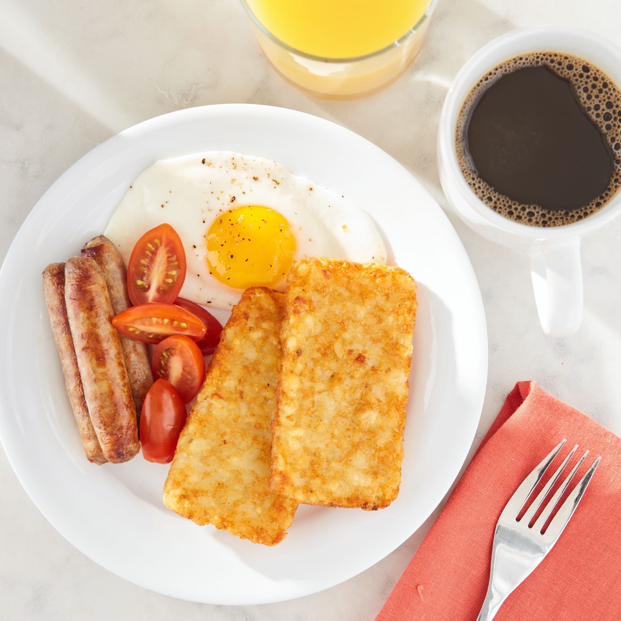 Great Value Seasoned Potato Hash Brown Patties 22.5 Oz Frozen 10 Count