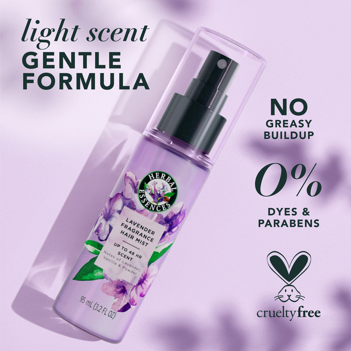 Herbal Essences Lavender Perfume Fragrance Hair Mist 3.2 fl oz