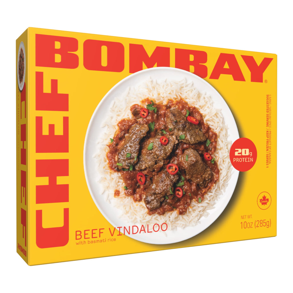 Chef Bombay Beef Vindaloo with Basmati Rice Frozen Meal 10 Oz