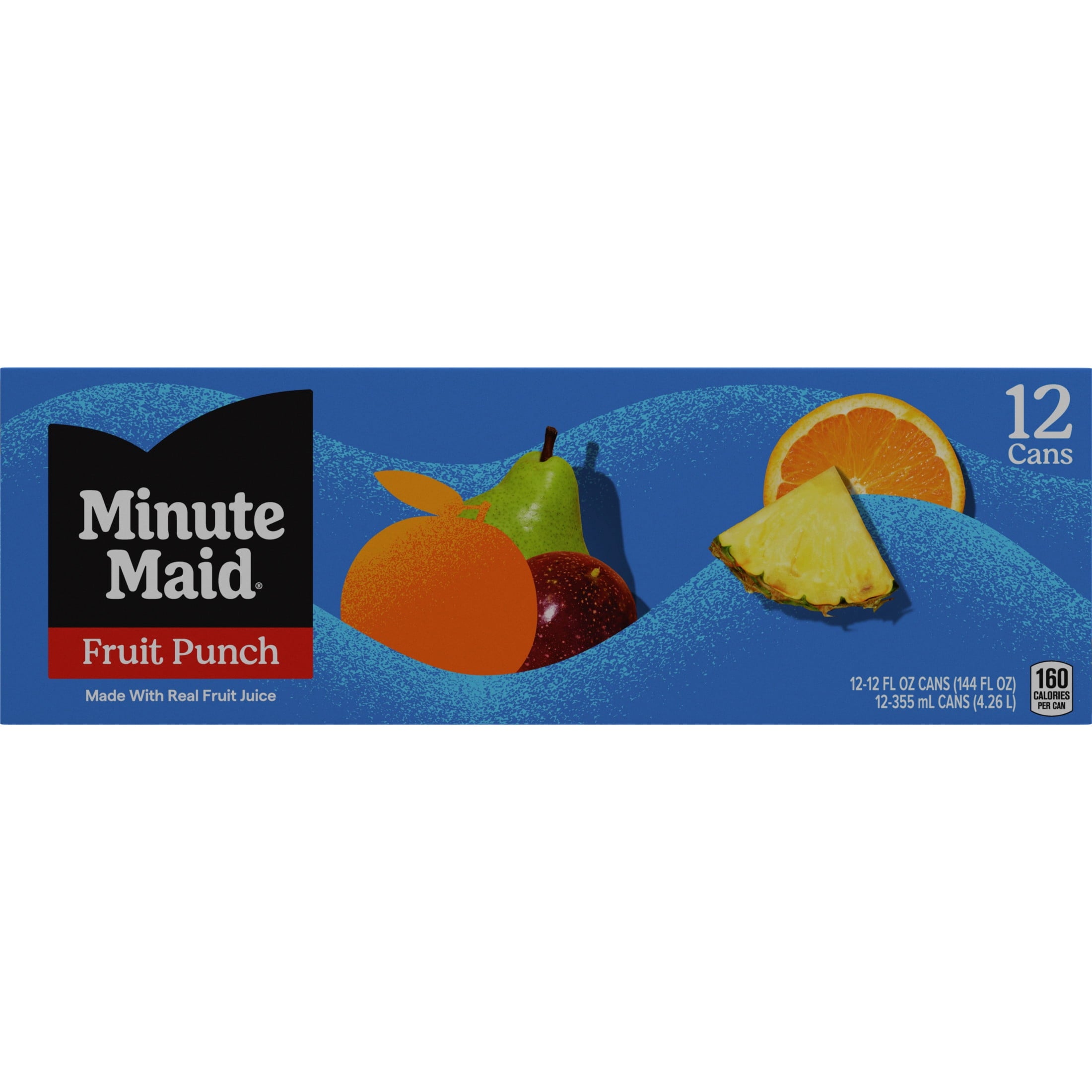 Minute Maid Fruit Punch Juice Drink 12 fl oz 12 Pack