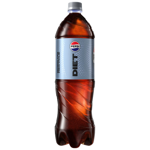 Diet Pepsi Cola Soda Pop Bottle 1.25 Liter
