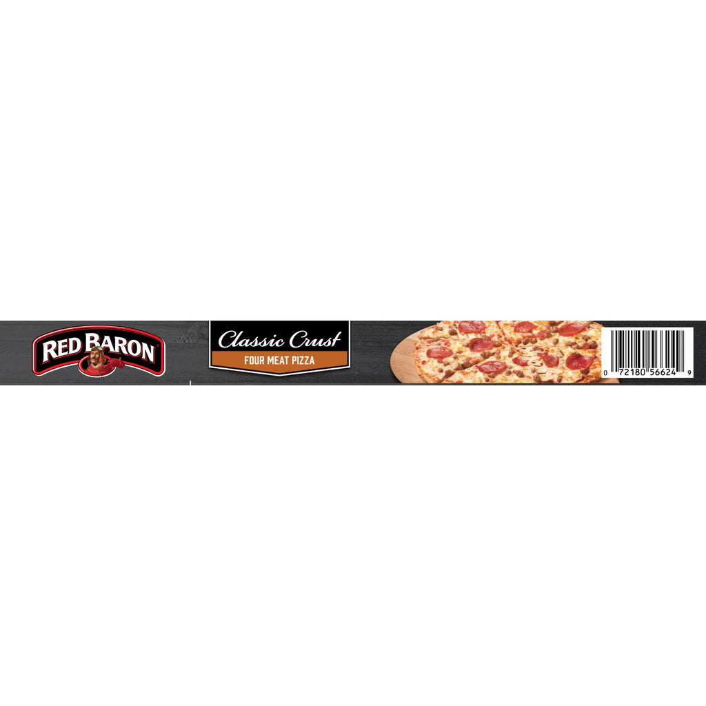 Red Baron Four Meat Classic Crust Frozen Pizza 21.95 Oz