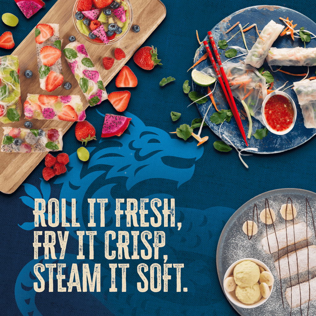 Spring Roll Wrappers 4.7 Oz 3 Pack Blue Dragon