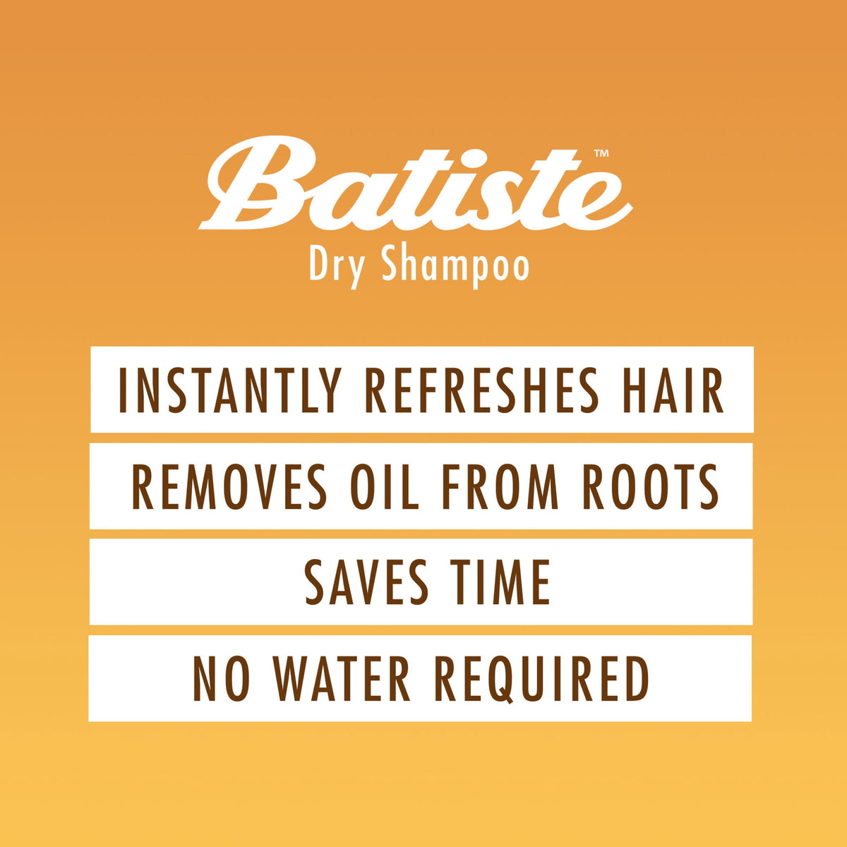 Batiste Beautiful Brunette Dry Shampoo for Brown Hair Oil Control & Texture 5.71 oz