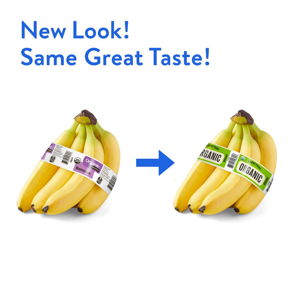 Marketside Fresh Organic Bananas Bunch