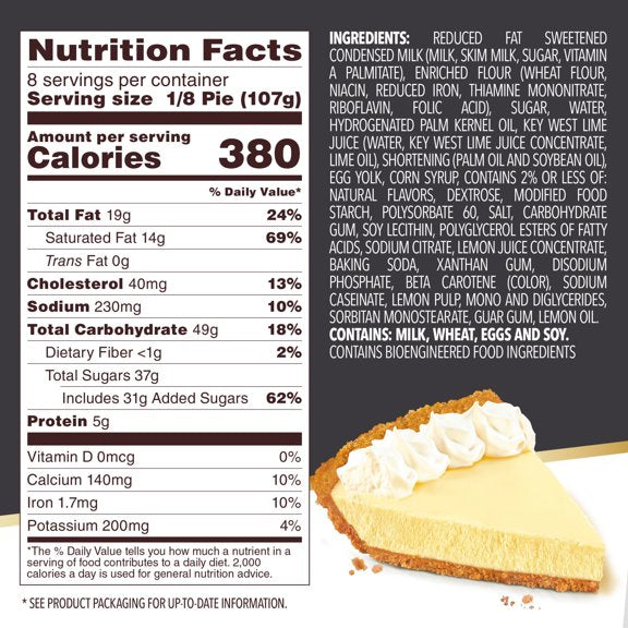 Key Lime Pie 30.4 Oz Edwards Premium Desserts