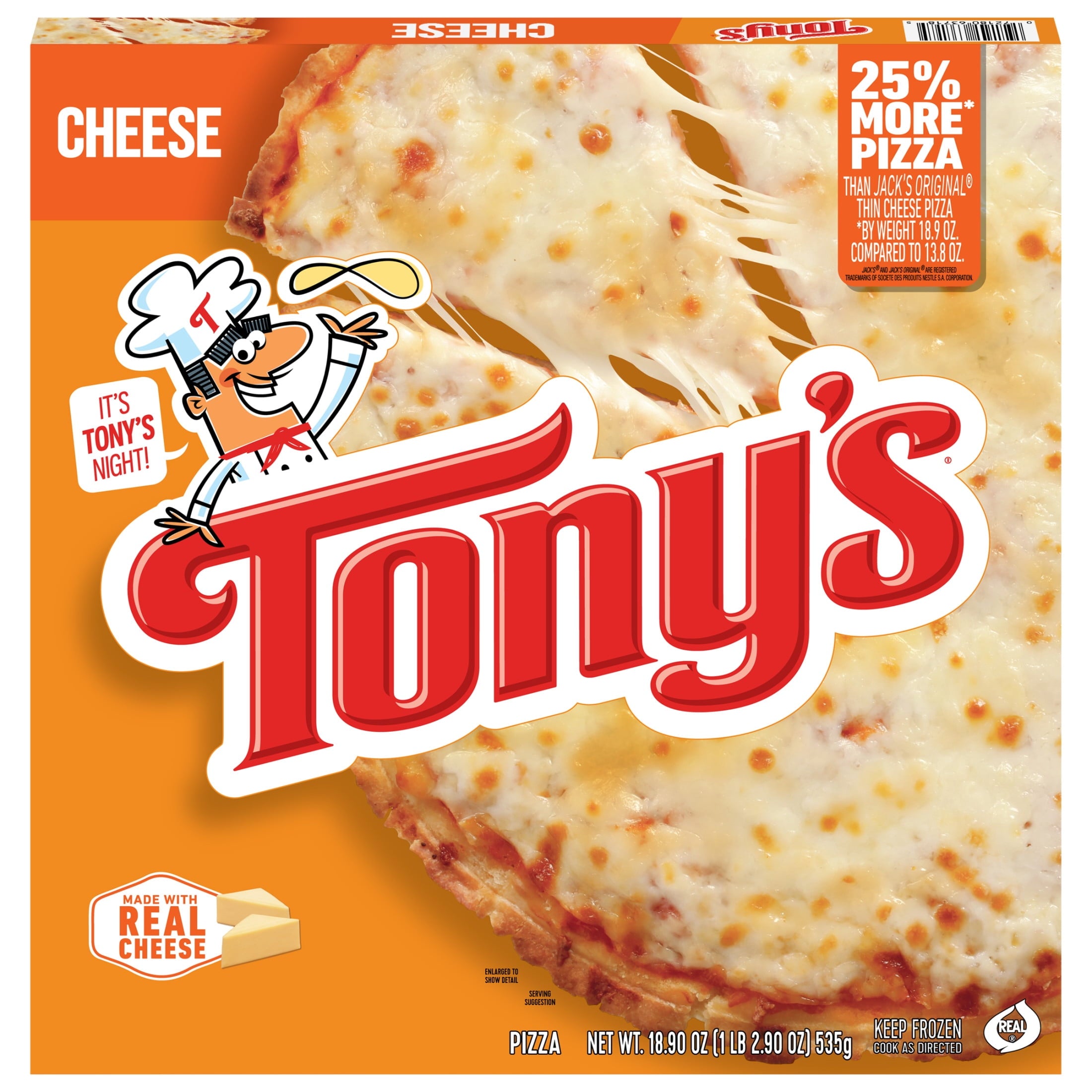 Totino's Pepperoni Party Pizza Pack Frozen 40.8 Oz 4 Ct