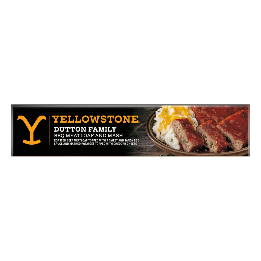 Yellowstone BBQ Meatloaf & Mashed Potatoes Frozen Meal 13.5 Oz