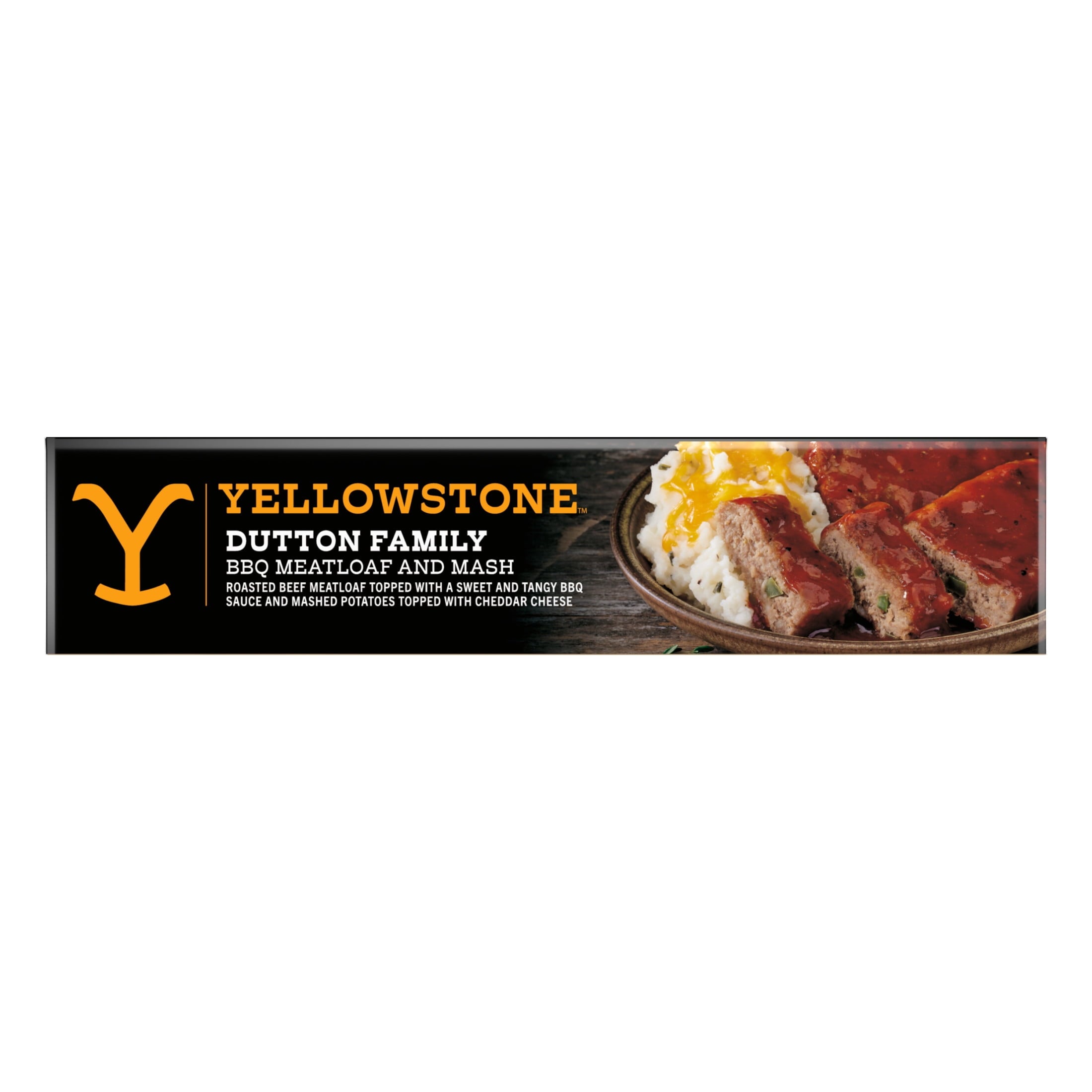 Yellowstone BBQ Meatloaf & Mashed Potatoes Frozen Meal 13.5 Oz