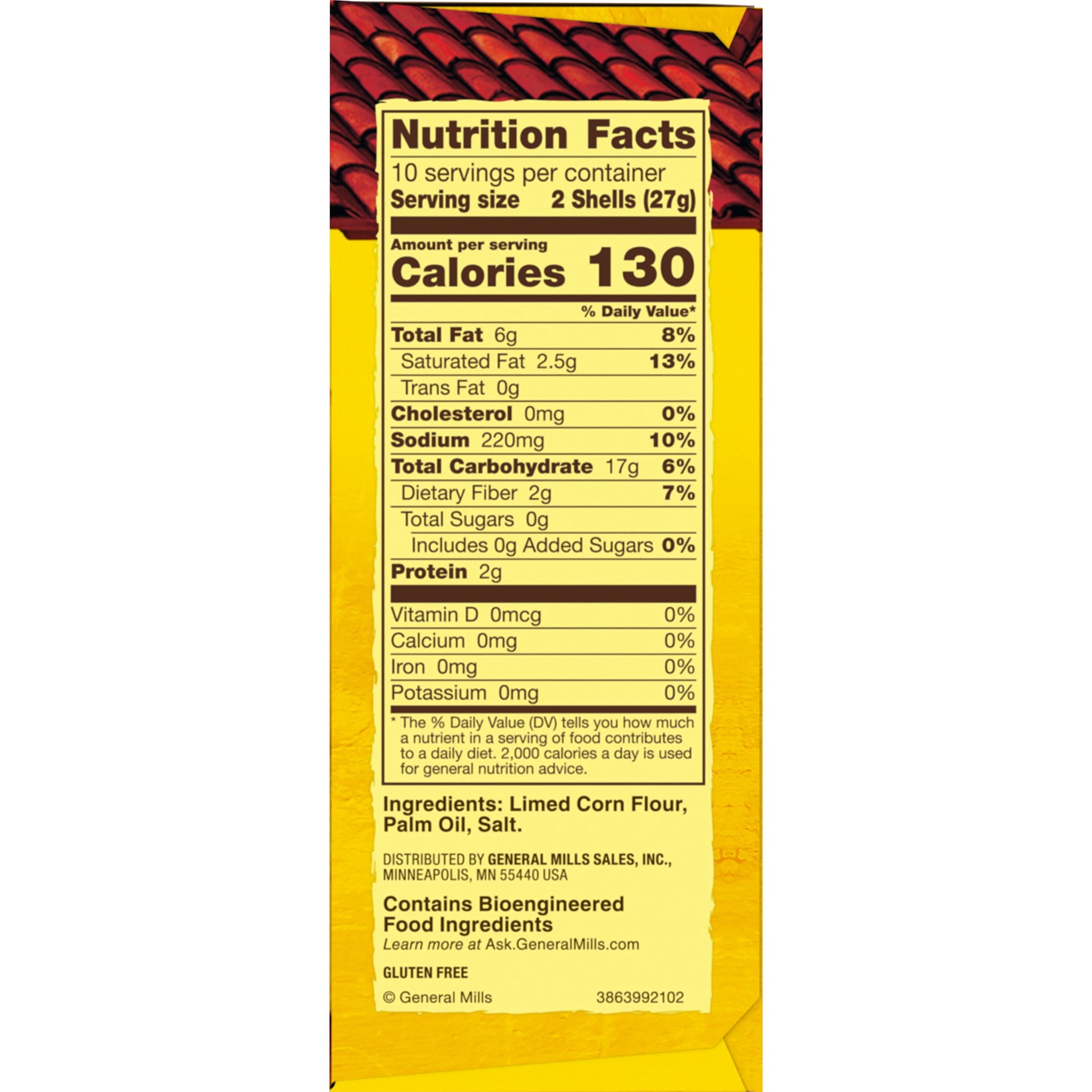 Stand N Stuff Crunchy Taco Shells 9.4 Oz 20 Count Gluten Free Old El Paso