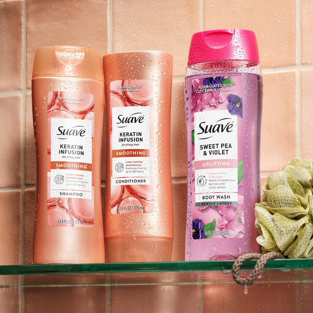 Suave Keratin Infusion Smoothing Conditioner 12.6 fl oz