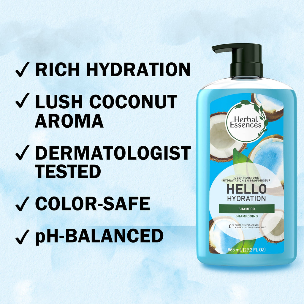 Herbal Essences Hello Hydration Daily Shampoo Deep Moisture 29.2 fl oz