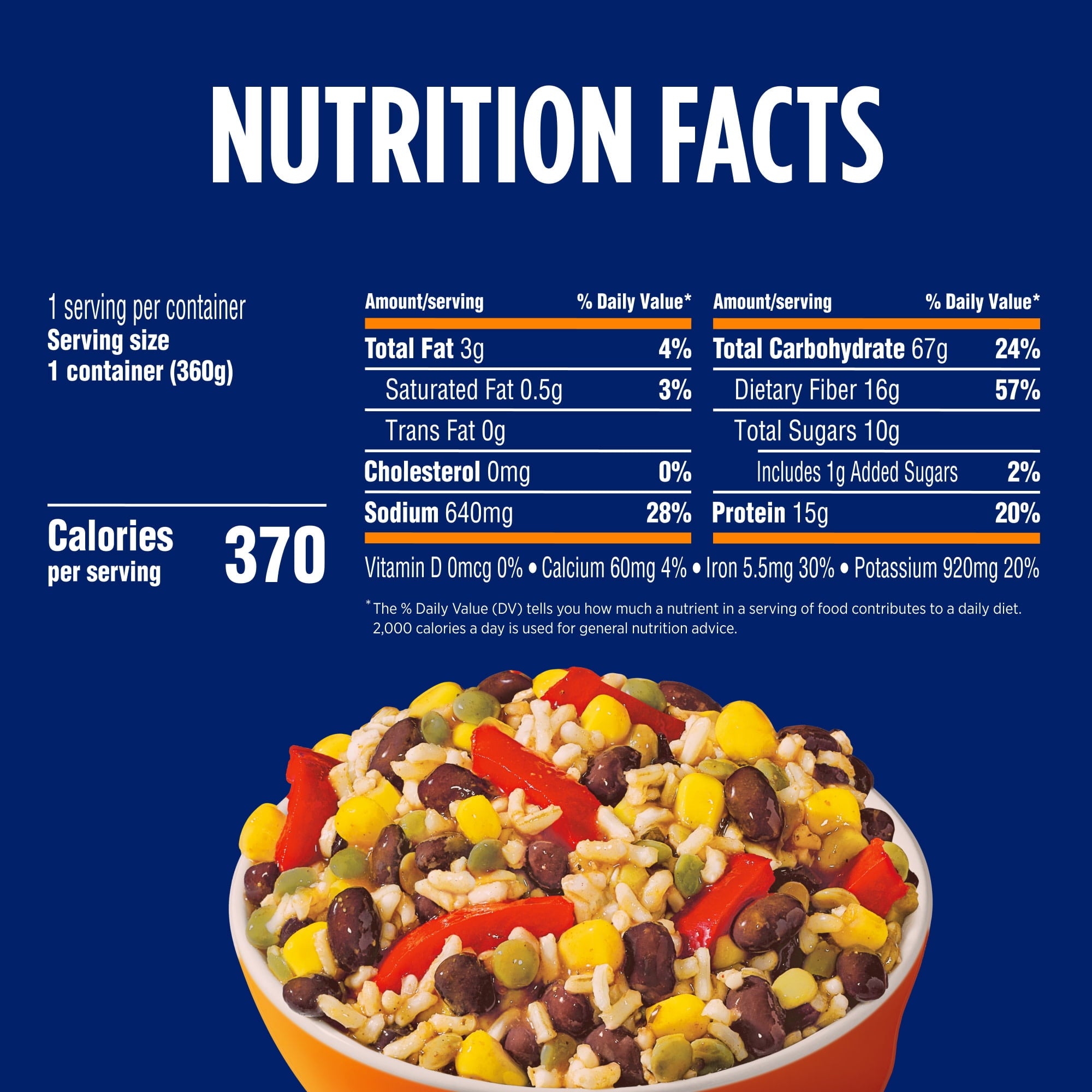 Birds Eye Protein Southwest Style Frozen Vegetables 12.7 Oz