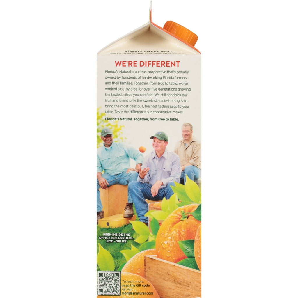 Florida's Natural Orange Juice With Pulp 52 fl oz