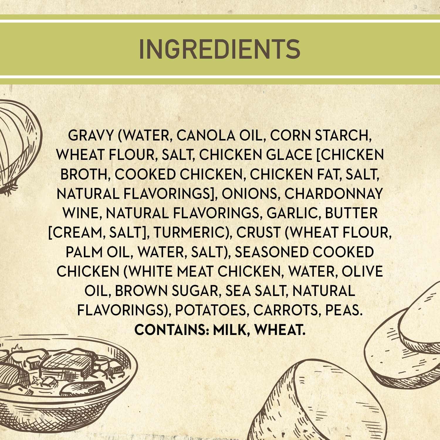 Blake's Chicken Pot Pie Frozen Meal 8 Oz