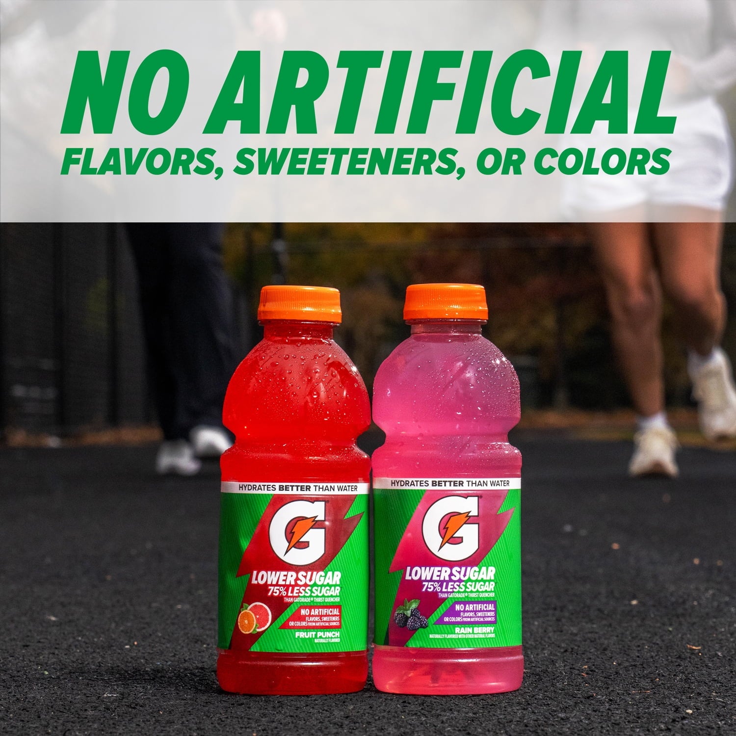 Gatorade Lower Sugar Electrolyte Sports Drink Rain Berry 12 fl oz Bottles (12 Pack)