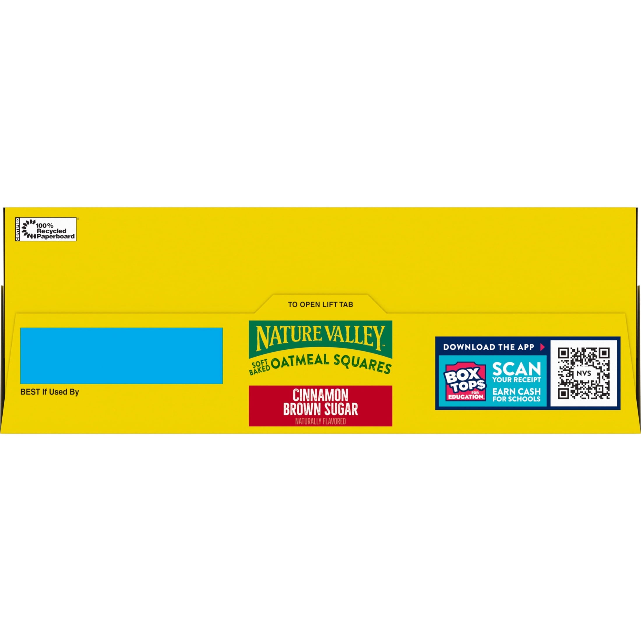 Soft Baked Oatmeal Squares Cinnamon Brown Sugar 14.88 Oz 12 Count Nature Valley