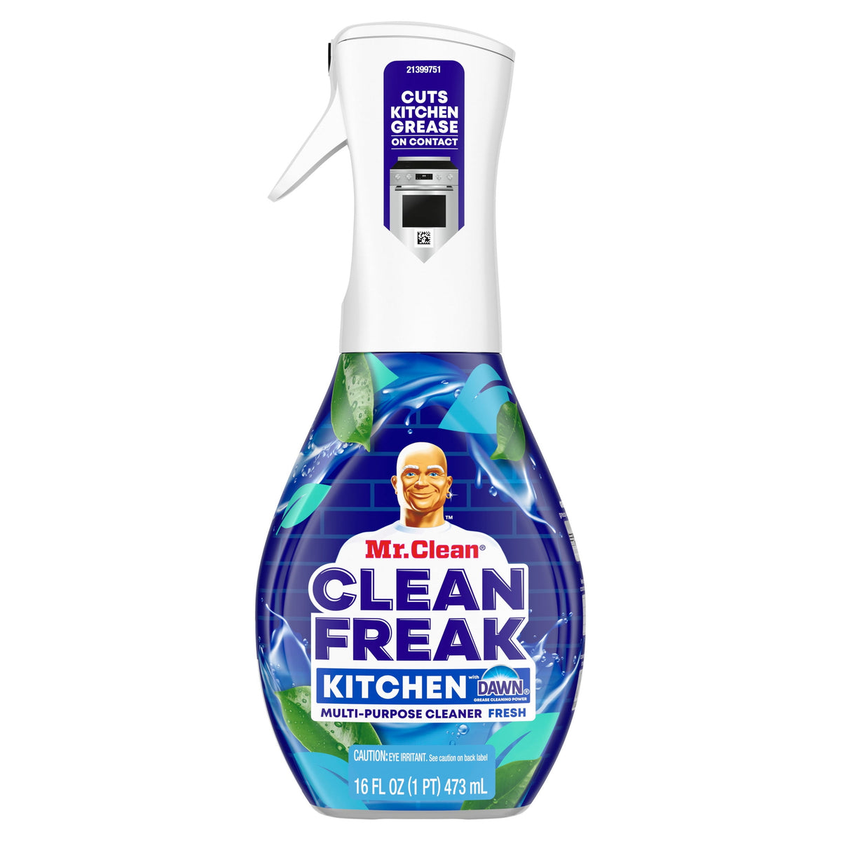 Mr. Clean Clean Freak Kitchen Multi-Purpose Degreaser Fresh Scent 16 fl oz