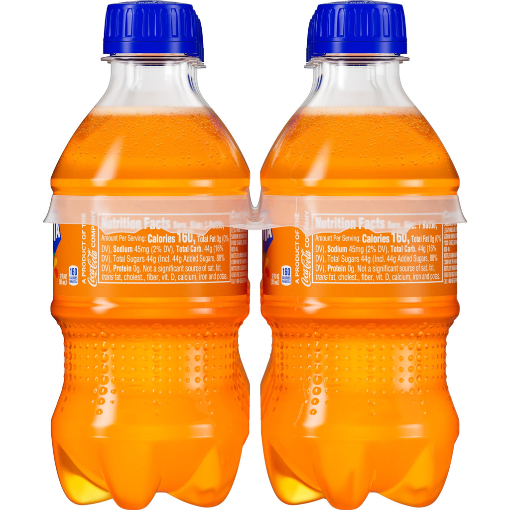 Fanta Orange Soda Pop Bottles 12 Fl Oz 8 Pack