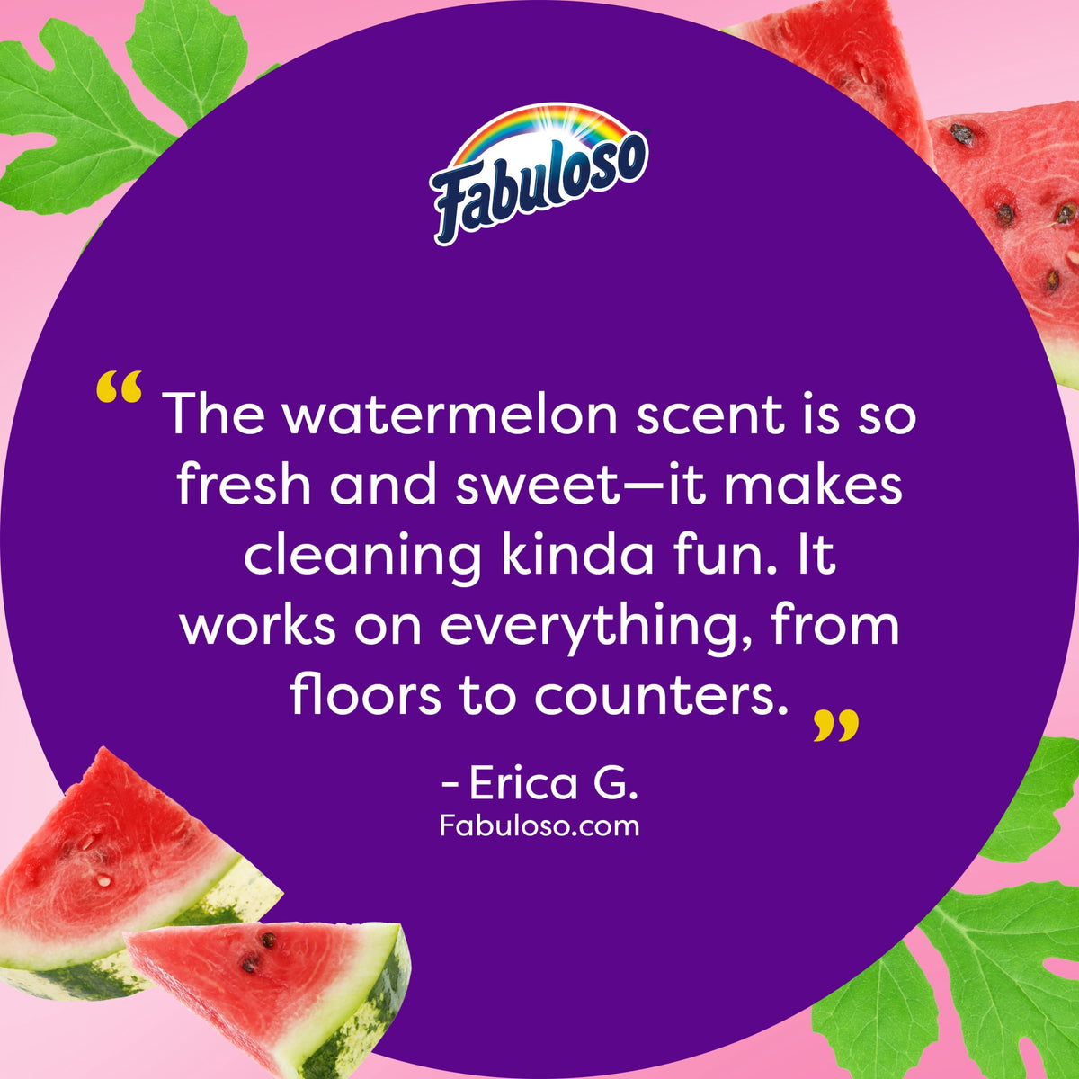 Fabuloso 2X Multi-Purpose Cleaner Watermelon Scent 56 fl oz