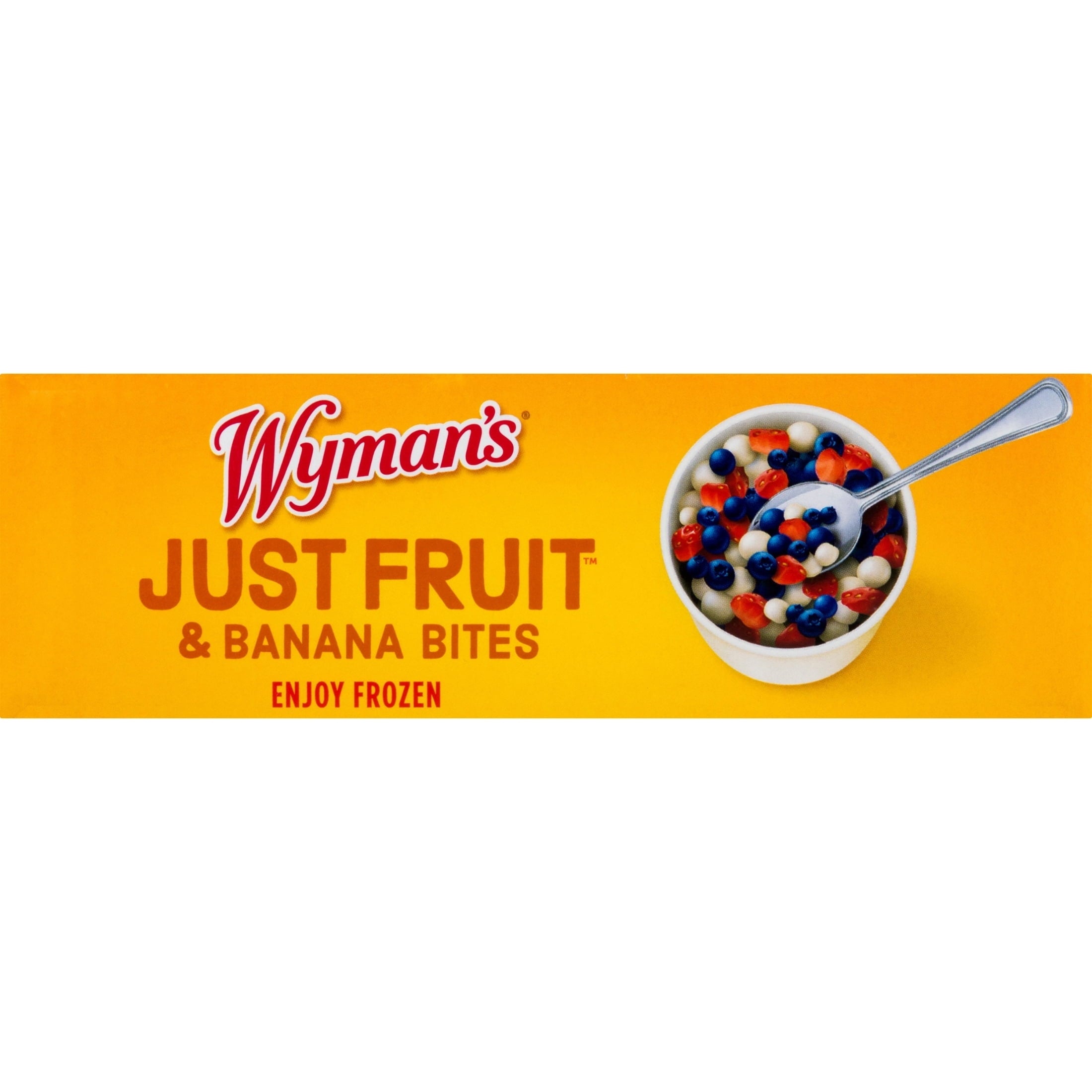 Wyman's Just Fruit & Banana Bites Frozen 4 Pack 9.2 Oz