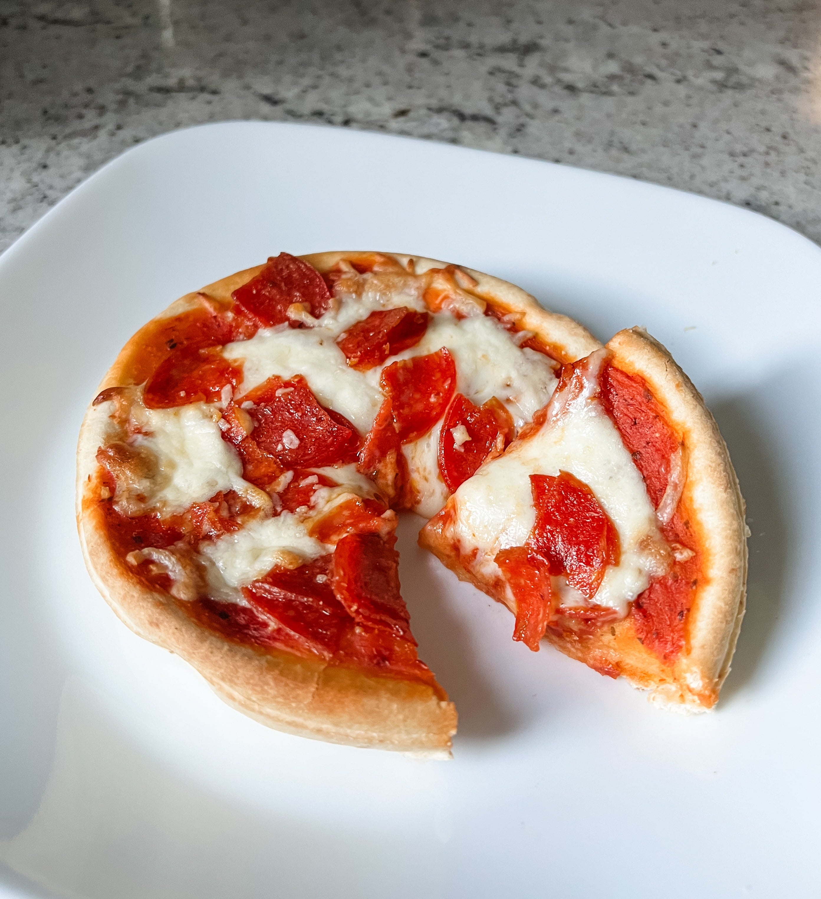 Great Value Deep Dish Pepperoni Frozen Pizza 11.2 Oz 2 Count