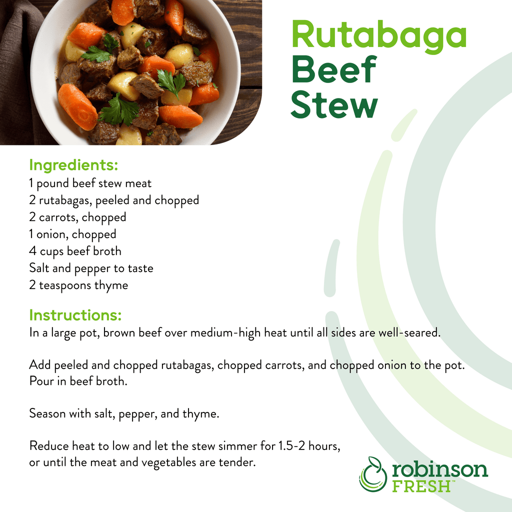 Fresh Whole Rutabagas Each