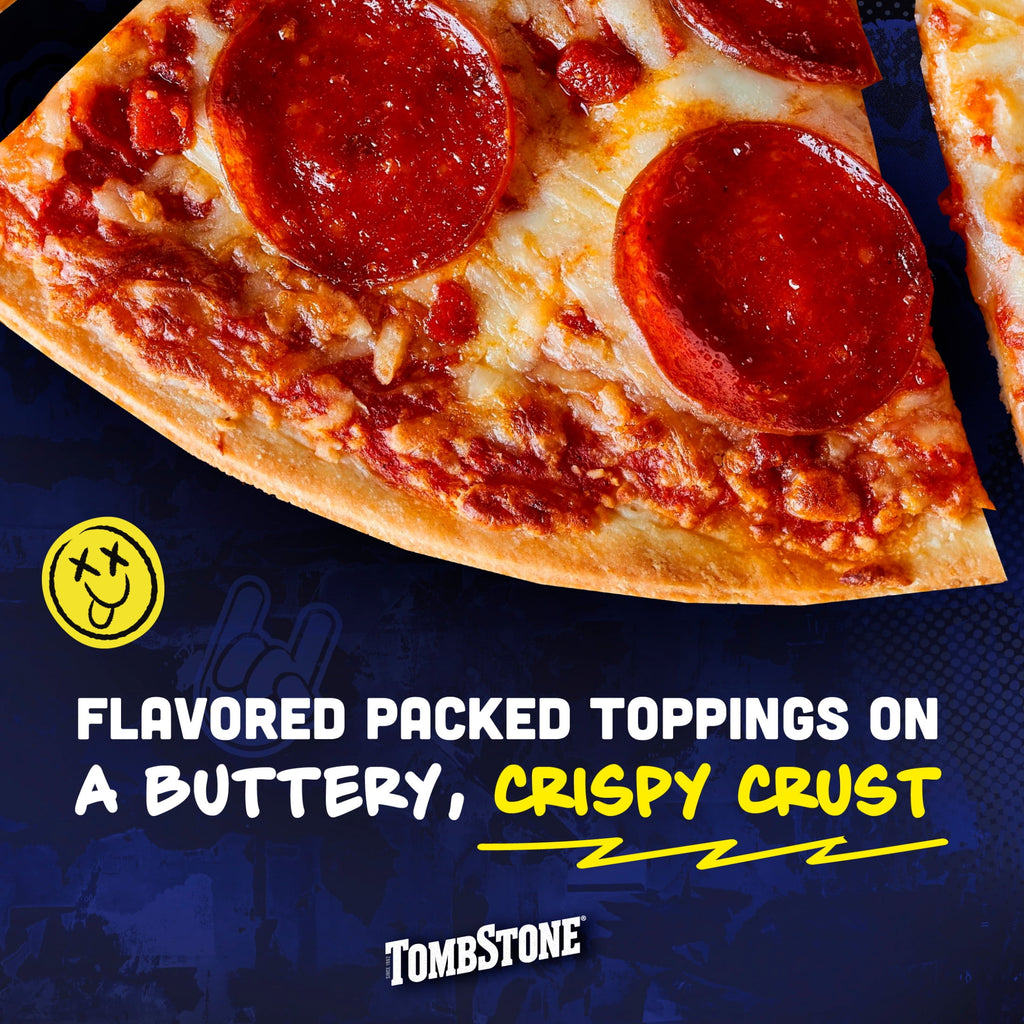 Tombstone Original Thin Crust Pepperoni Pizza Frozen 19.3 Oz