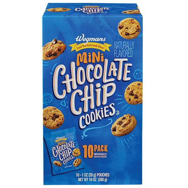 Wegmans Mini Chocolate Chip Cookies 10 Pack