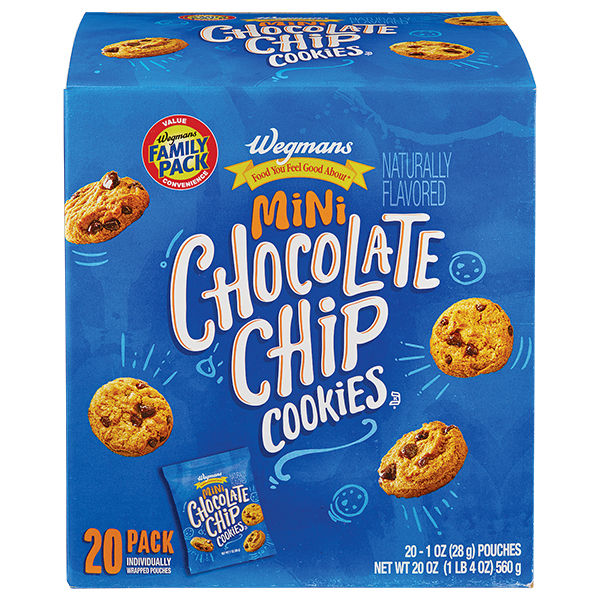 Wegmans Mini Chocolate Chip Cookies 20 Oz Family Pack