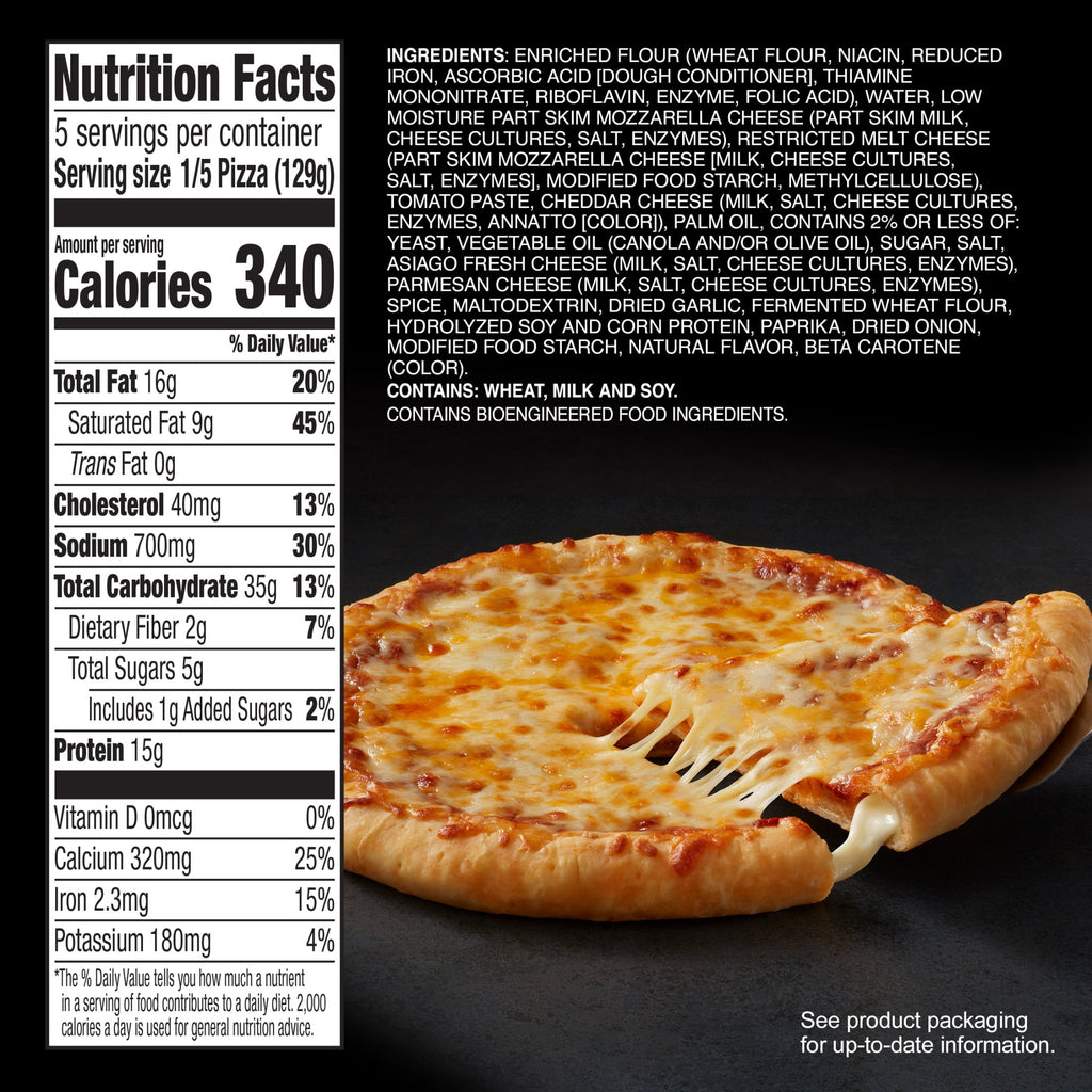 Red Baron Four Cheese Stuffed Crust Frozen Pizza 22.74 Oz