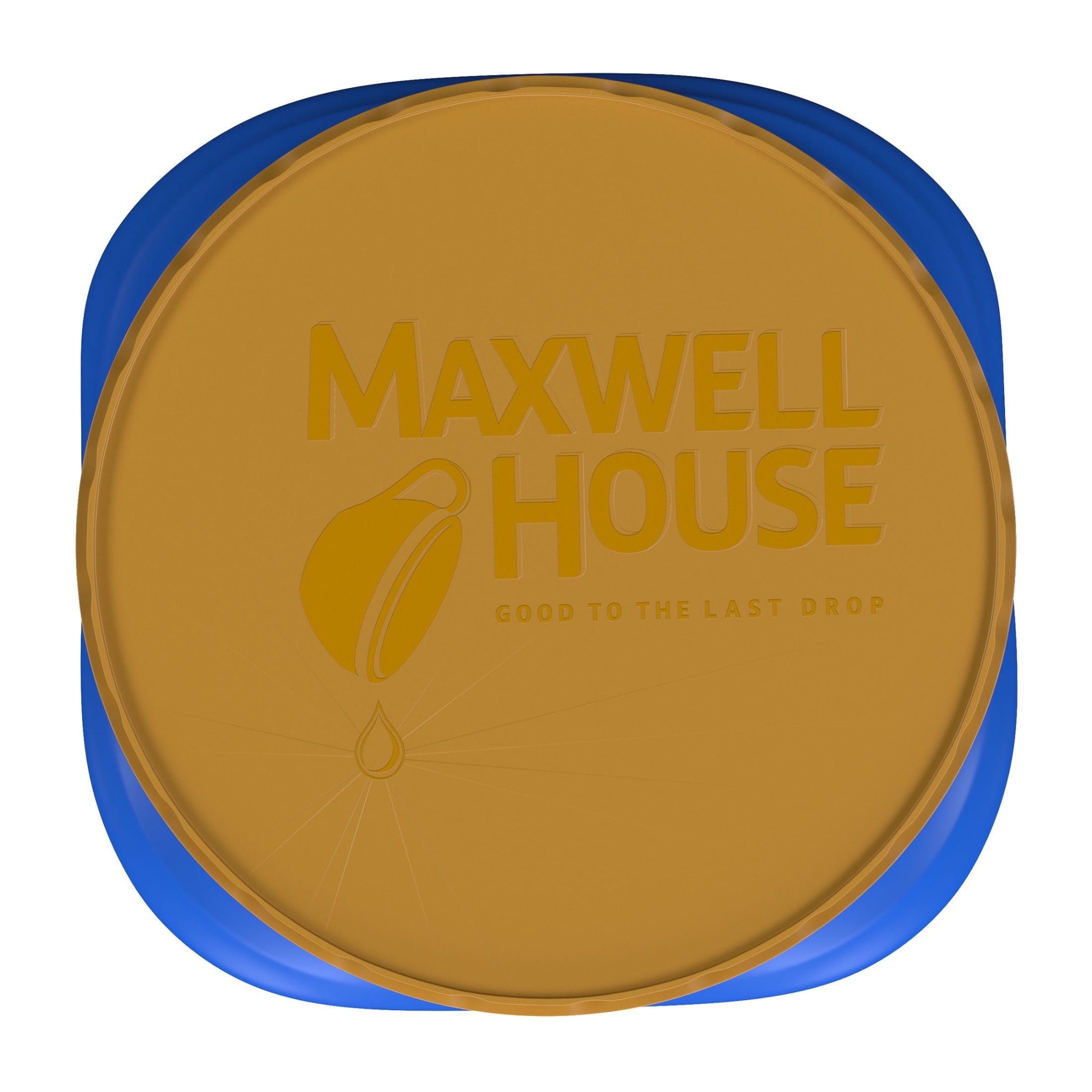 Maxwell House Half Caff Naturally Caffeinated Medium Roast Ground Coffee 25.6 oz Canister