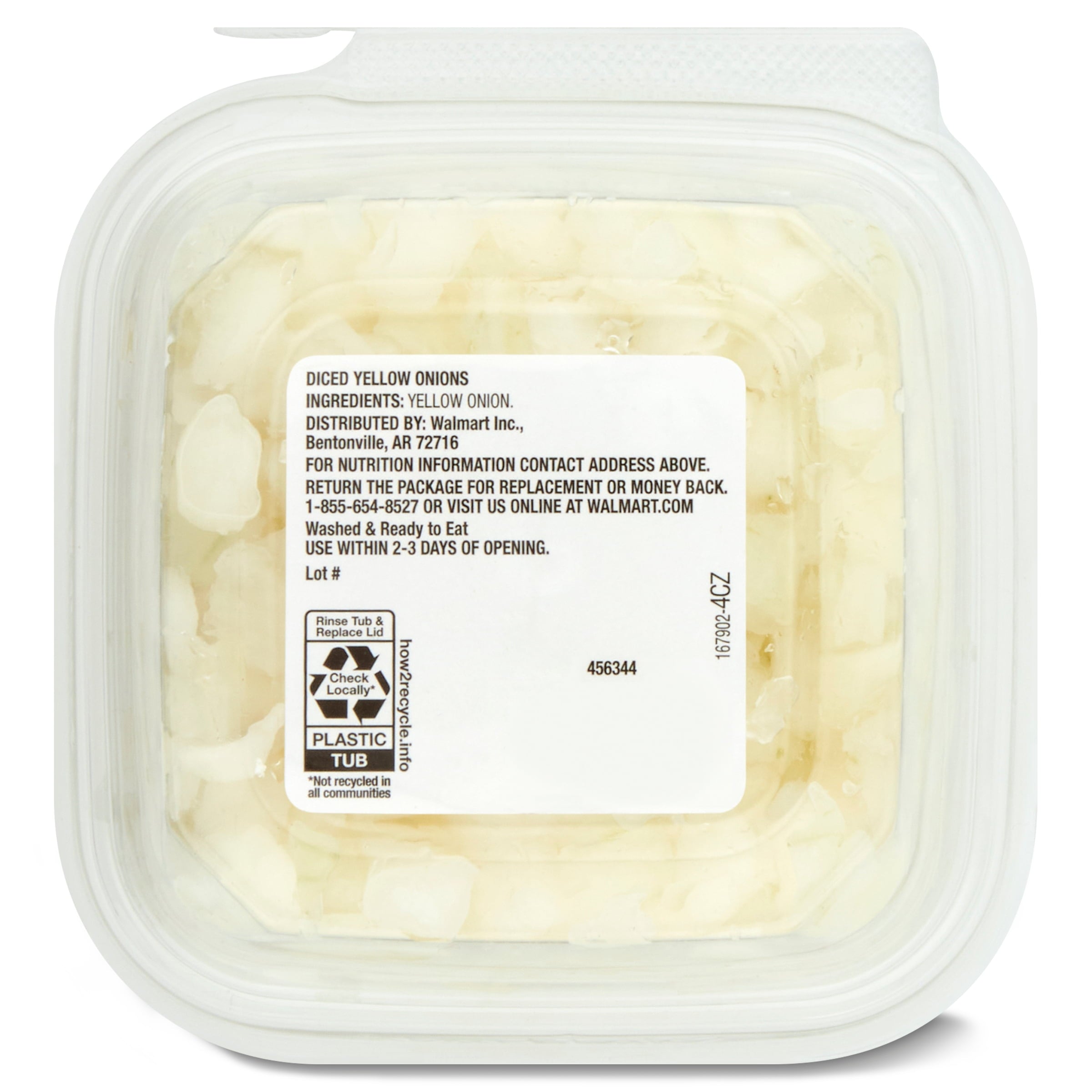 Diced Yellow Onions 8 Oz