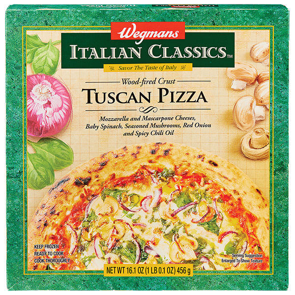 Wegmans Italian Classics Wood-Fired Crust Tuscan Pizza 16.1 oz