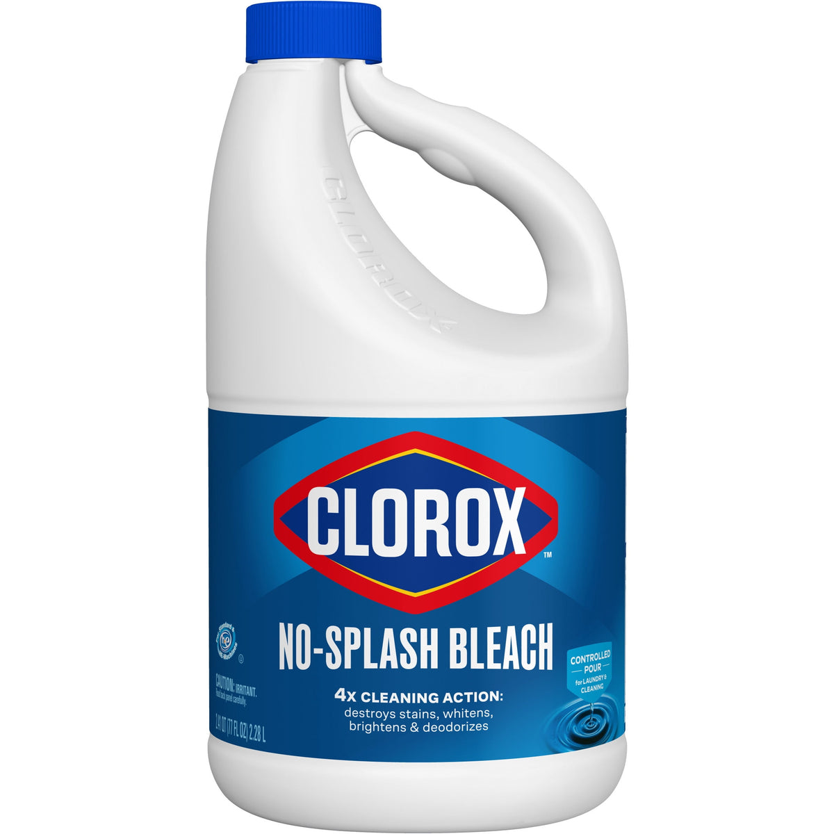 Clorox No Splash Bleach Unscented 77 fl oz