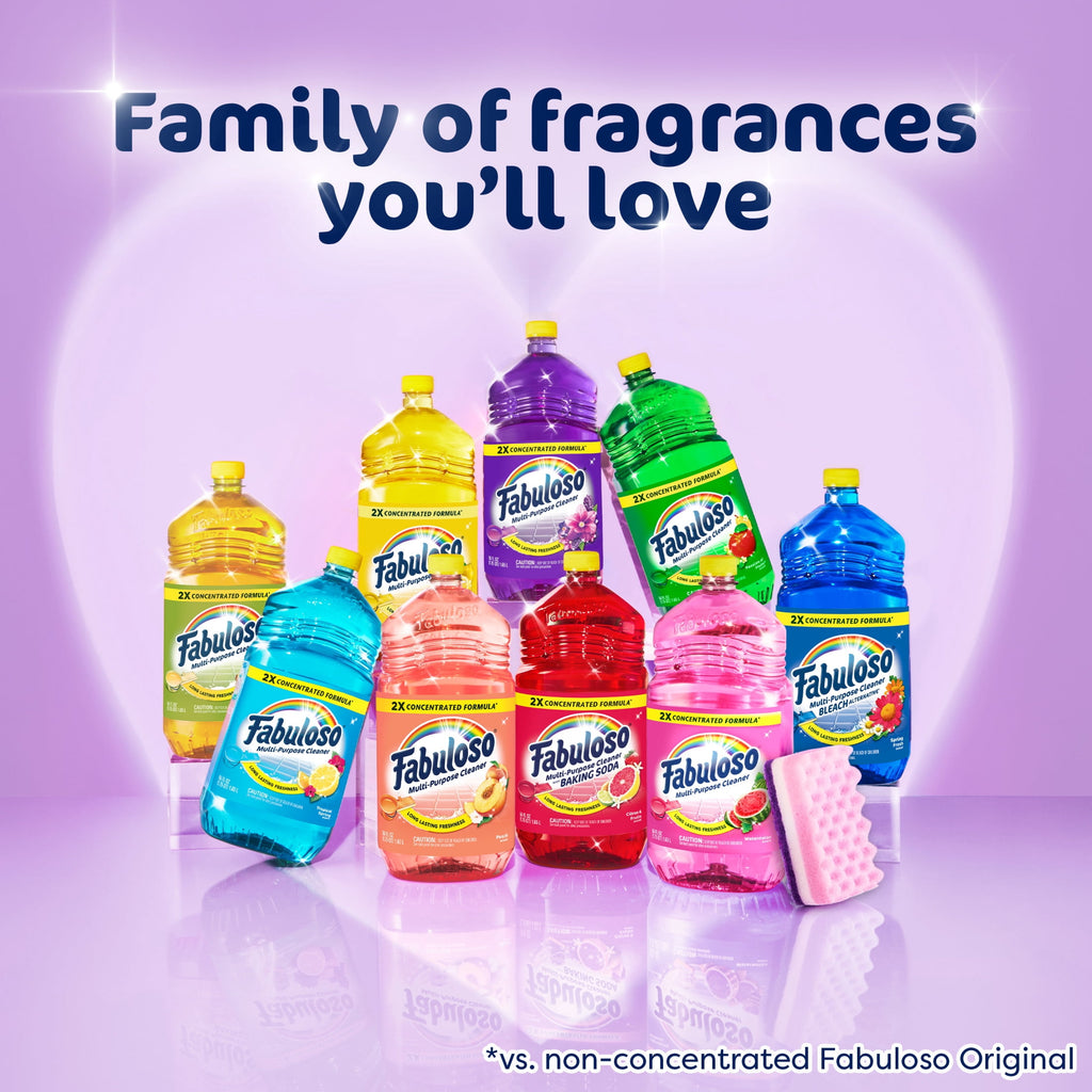 Fabuloso 2X Multi-Purpose Cleaner Peach Scent 56 fl oz