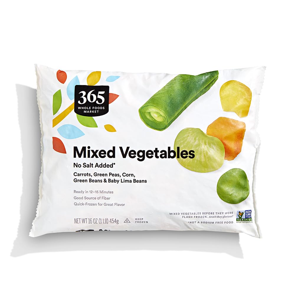 Mixed Vegetables 16 Oz 365 By Whole Foods Market