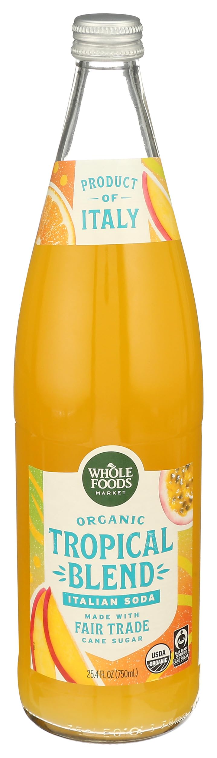 Organic Tropical Blend Italian Soda 25.4 Fl Oz 365 By Whole Foods Market