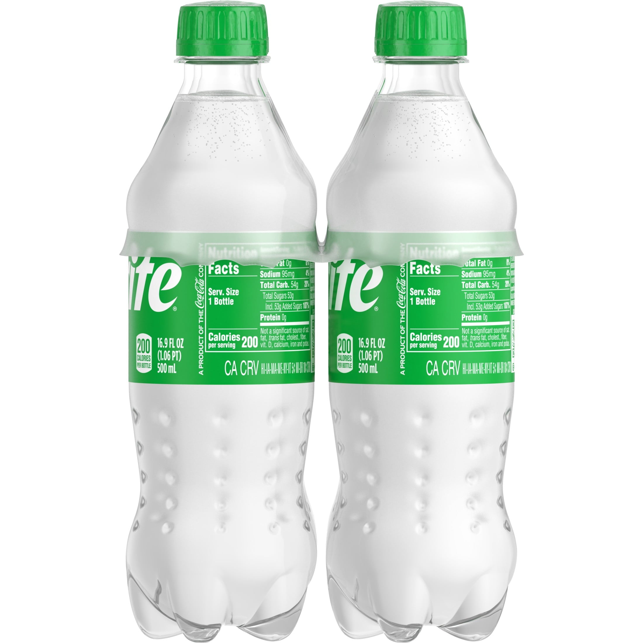 Sprite Lemon-Lime Caffeine Free Soda Pop Bottles 16.9 Fl Oz 6 Pack