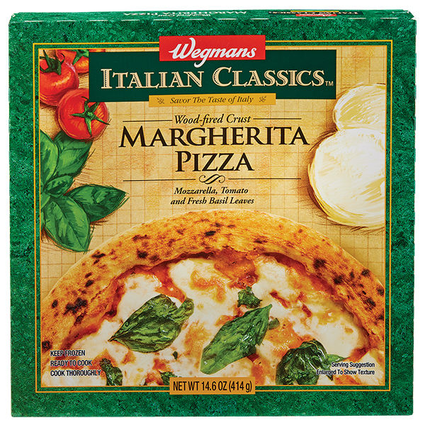 Wegmans Italian Classics Charred Crust Margherita Pizza 14.6 oz