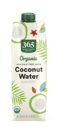 Organic Coconut Water 33.8 Fl Oz 1 Count 365 By Whole Foods Market