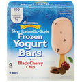 Wegmans Black Cherry Chip Skyr Icelandic-Style Frozen Yogurt Bars 12 Fl Oz