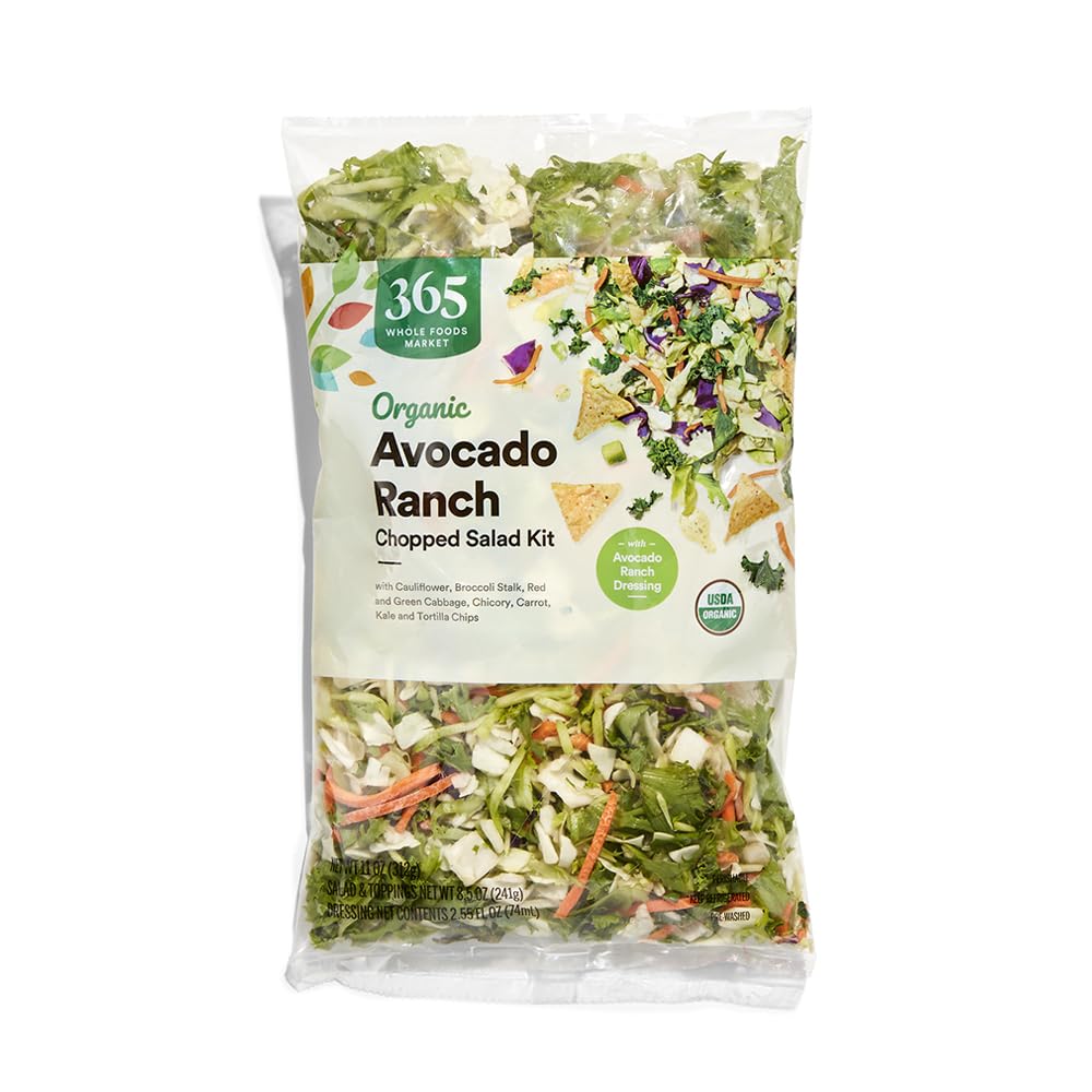 Organic Avocado Ranch Salad Kit 11 Oz 365 By Whole Foods Market