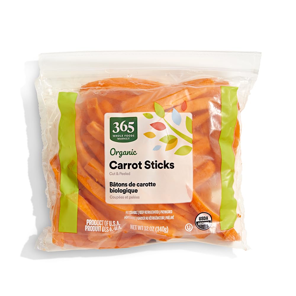 Organic Carrot Sticks 12 Oz 365 By Whole Foods Market